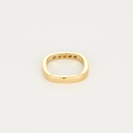 Dinh Van - Square - Alliance en or jaune et diamants