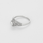 Mauboussin Bague Solitaire Love my Love N°2 en or gris et diamants