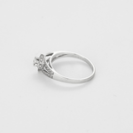 Mauboussin Bague Solitaire Love my Love N°2 en or gris et diamants