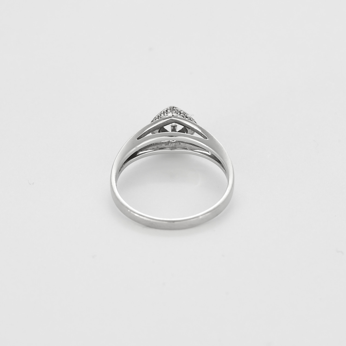 Mauboussin Bague Solitaire Love my Love N°2 en or gris et diamants