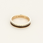 BOUCHERON - Quatre - Alliance en or rose, or gris et diamants