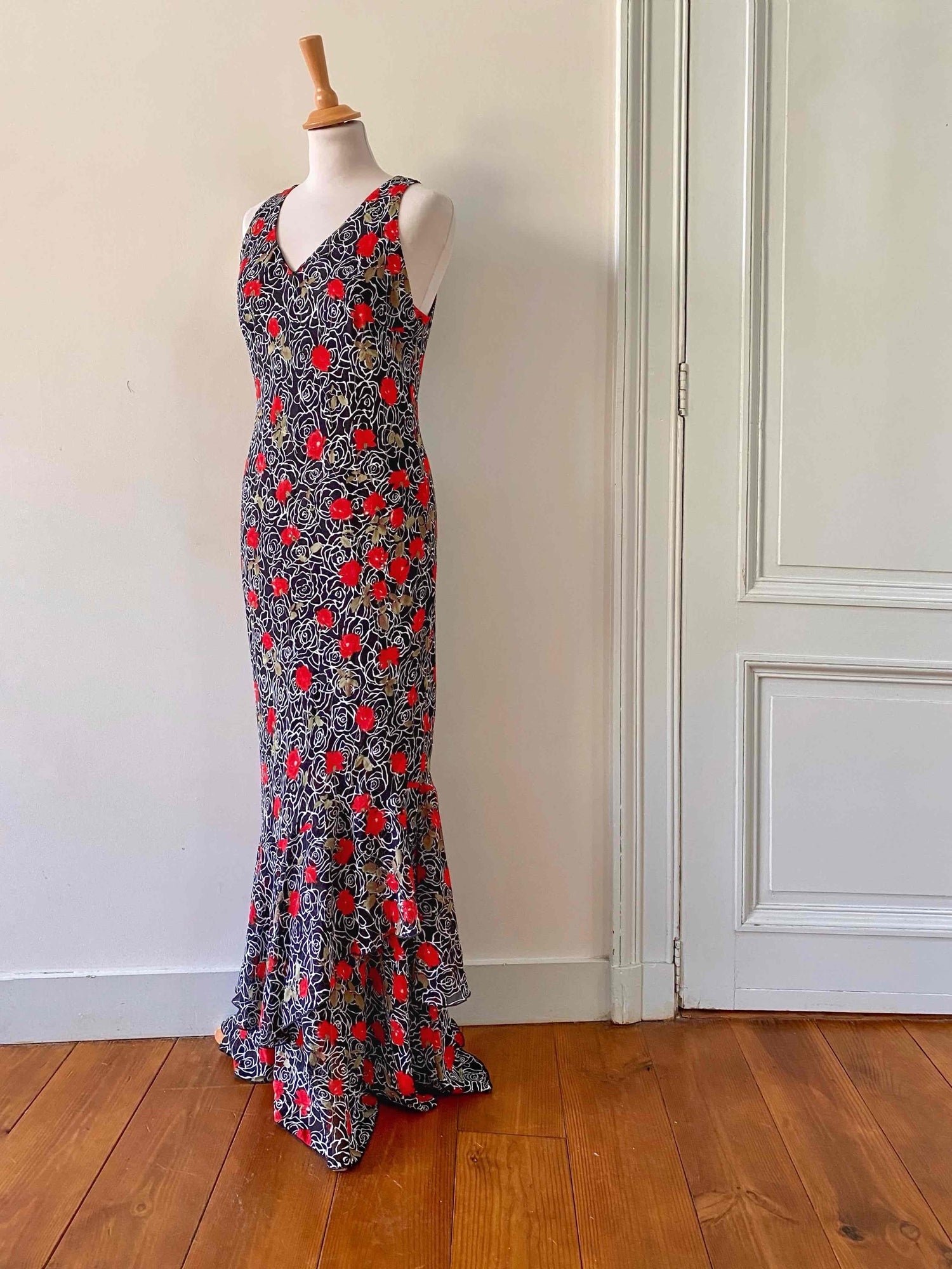Floral long dress