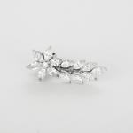 Boucles d'oreilles en Or blanc 18k Diamant