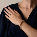 CARTIER - Clash - Moyen modèle -  Bracelet en or rose et diamants