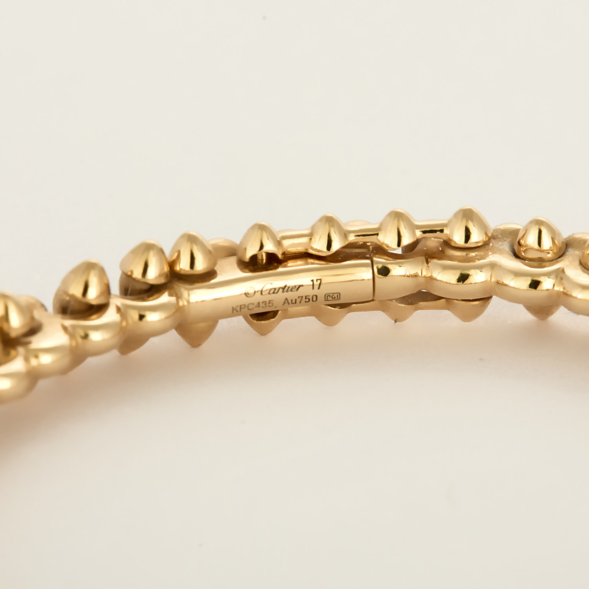 CARTIER - Clash - Moyen modèle -  Bracelet en or rose et diamants