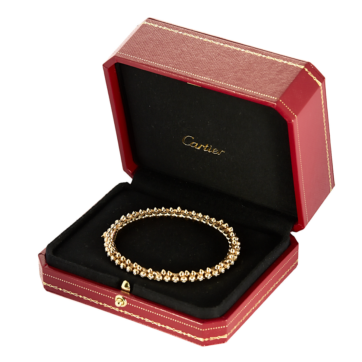 CARTIER - Clash - Moyen modèle -  Bracelet en or rose et diamants