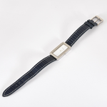 POIRAY - Ma Baguette - Ma première allongée - Montre en acier à boitier rectangulaire et à mouvement quartz