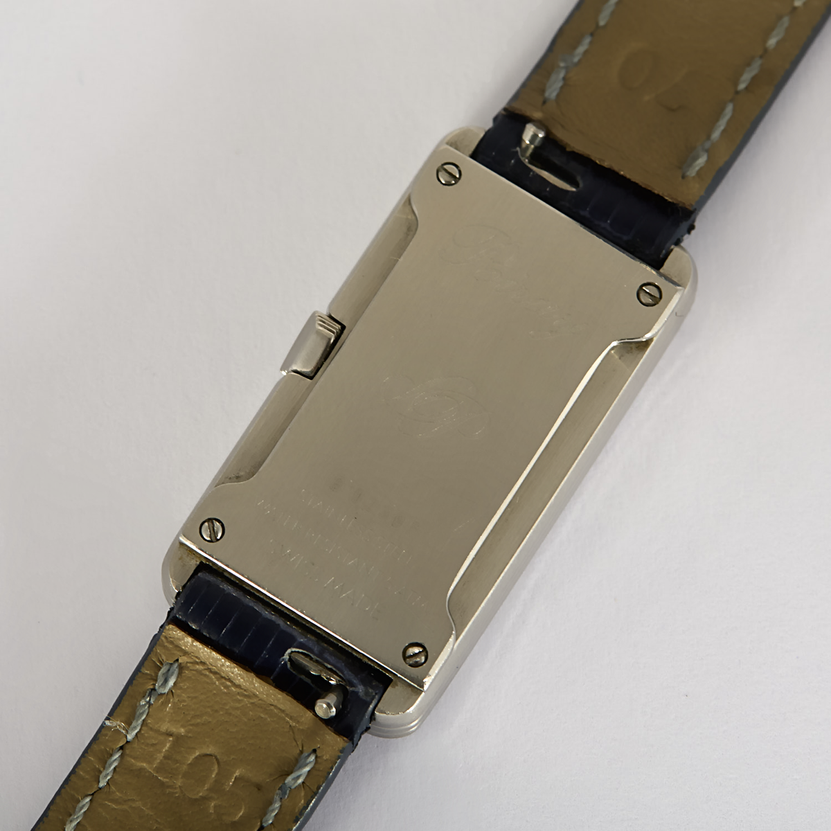 POIRAY - Ma Baguette - Ma première allongée - Montre en acier à boitier rectangulaire et à mouvement quartz