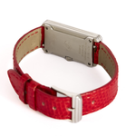 POIRAY - Ma Baguette - Ma première allongée - Montre en acier à boitier rectangulaire et à mouvement quartz