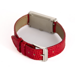 POIRAY - Ma Baguette - Ma première allongée - Montre en acier à boitier rectangulaire et à mouvement quartz
