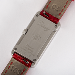 POIRAY - Ma Baguette - Ma première allongée - Montre en acier à boitier rectangulaire et à mouvement quartz