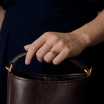 Bague solitaire en or gris et diamant 0.70 carat environ.