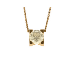 Cartier - C de Cartier - Collier en or jaune et diamant 1,30 carat