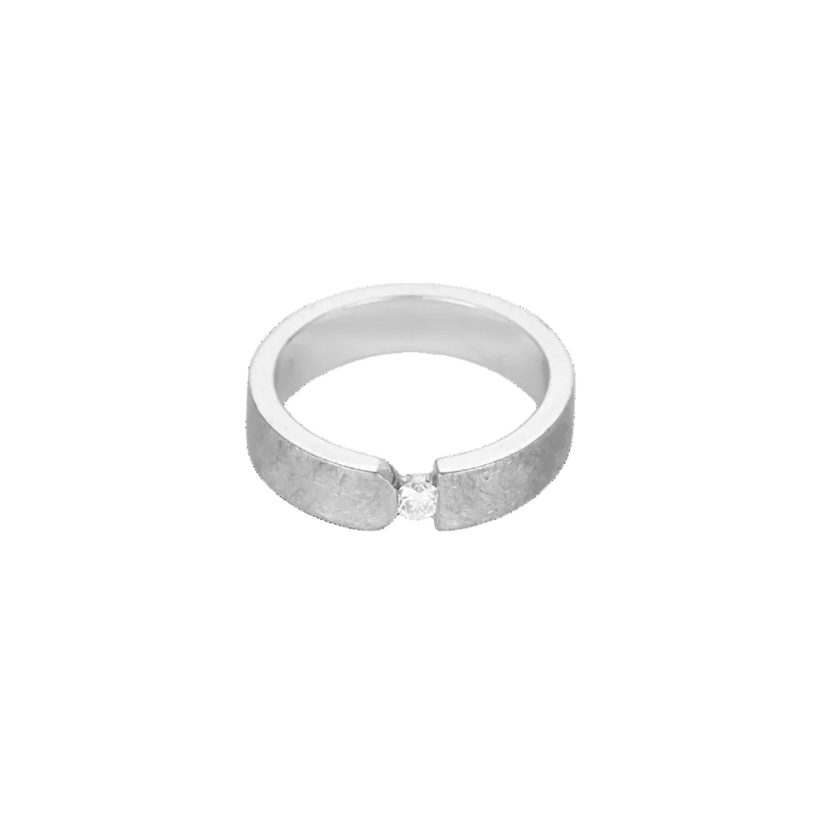 Bague en Or blanc 18k Diamant
