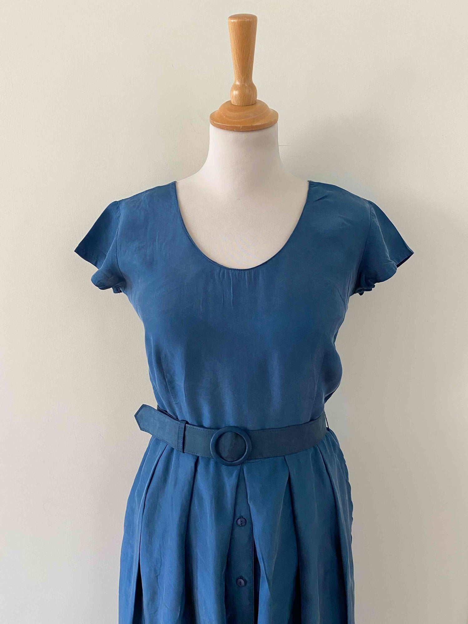 Long silk dress