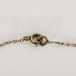 Collier Or blanc 18k et Argent
