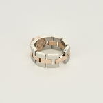 Chopard - Happy Diamond - Bague importante en or blanc, or rose et diamant : 0,05 carat