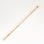Bracelet tennis en or rose et diamants : 3,70 carats