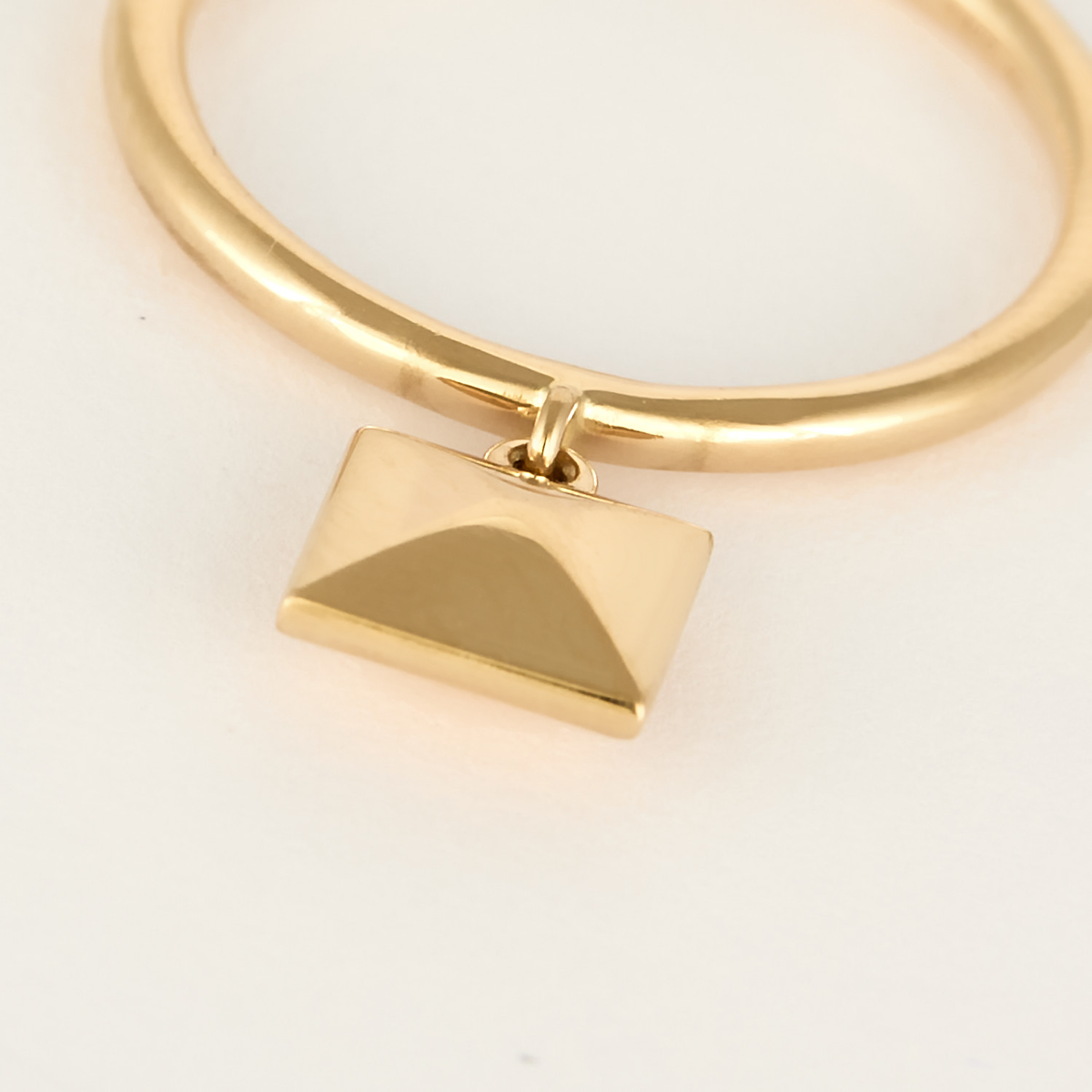 Hermes Bague Clou d'H en Or rose 18k