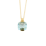 Collier en or jaune et topaze
