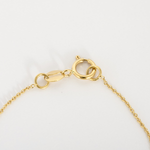 Collier en or jaune et topaze