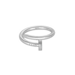 Cartier - Juste un clou - Modèle classique - Bague en or blanc