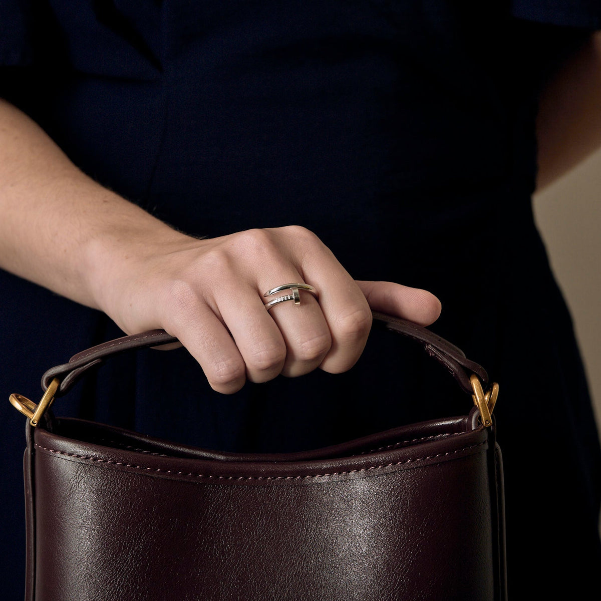 Cartier - Juste un clou - Modèle classique - Bague en or blanc