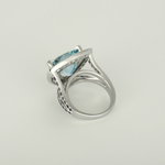 MAUBOUSSIN - Tellement Subtile pour Toi - Bague en Or blanc Aigue marine, Saphirs, Améthystes