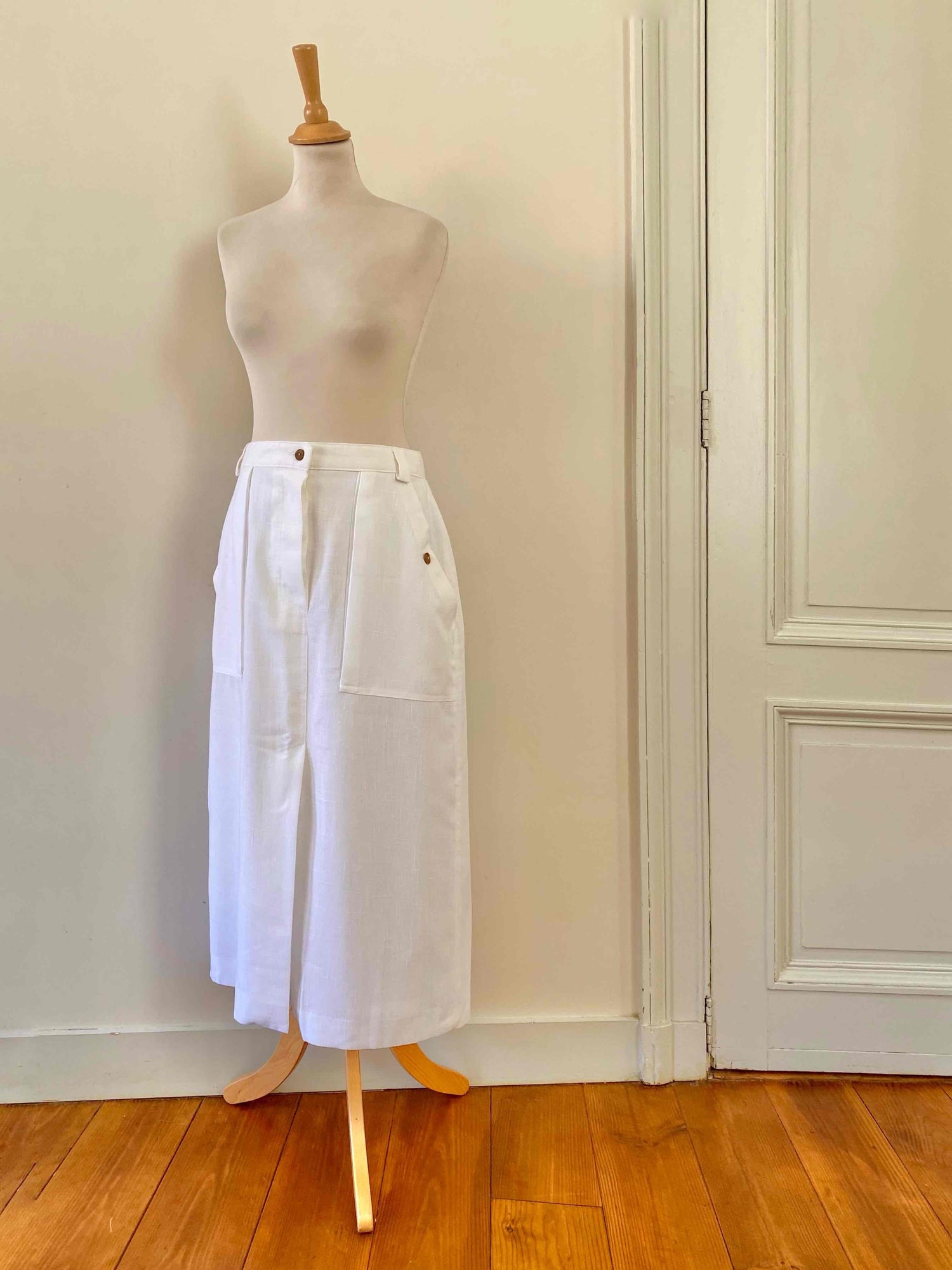 Jupe longue en lin