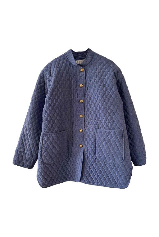 Veste matelassée en soie