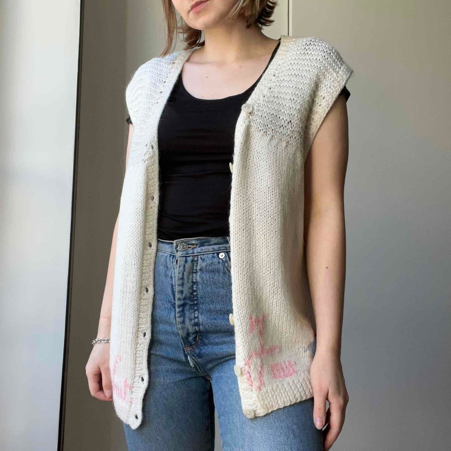 70's sleeveless vest