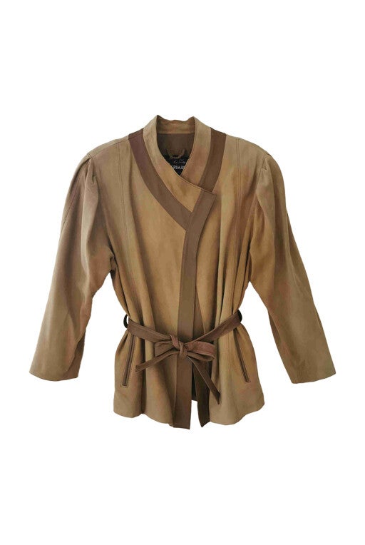 Veste en cuir