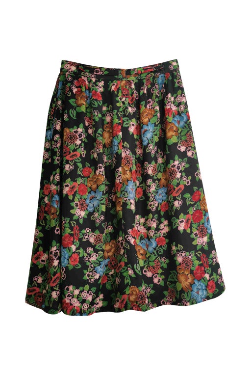Floral skirt