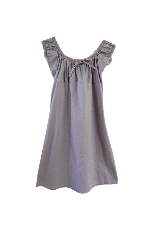 Cotton mini dress
