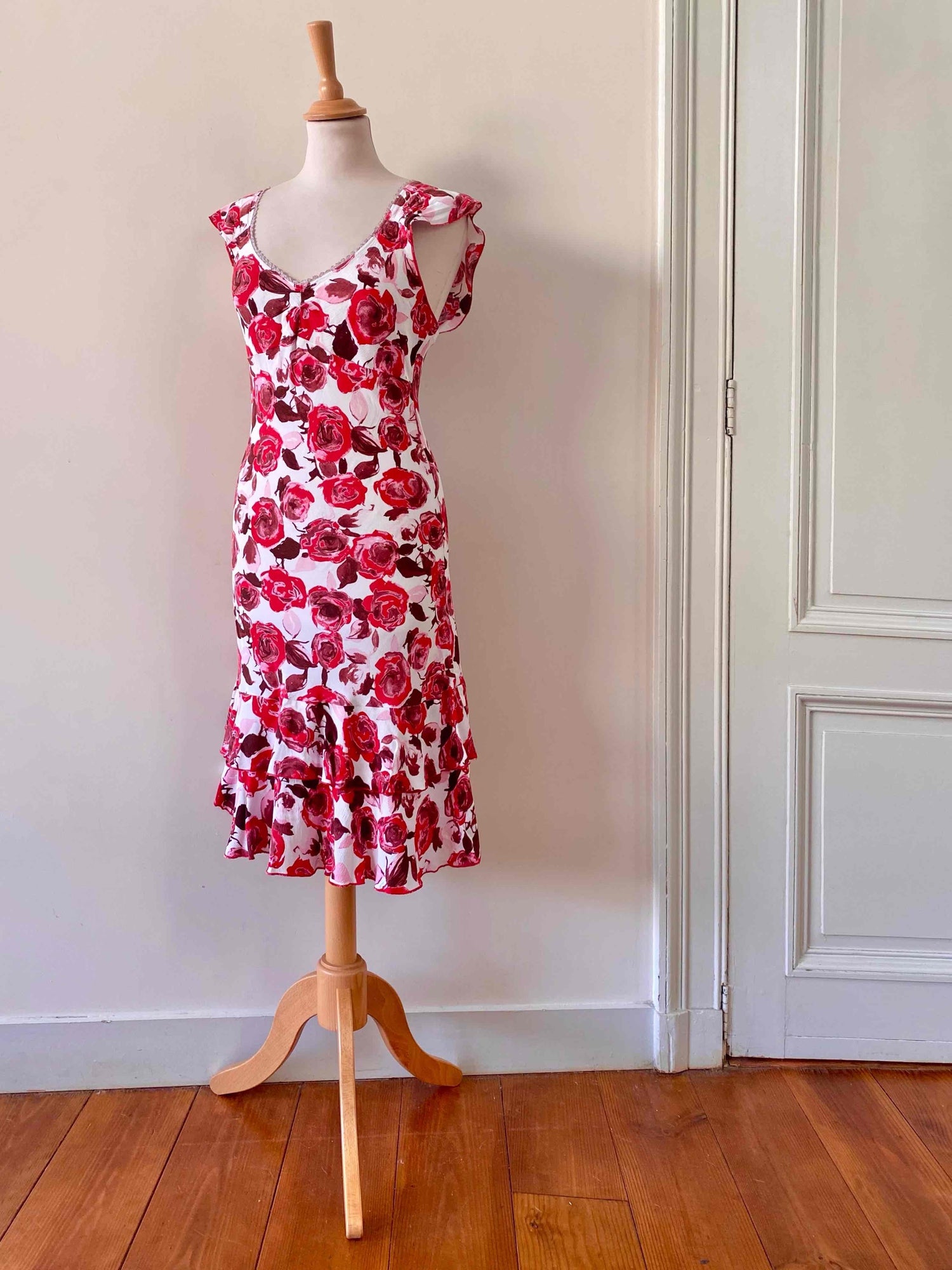 Floral mini dress