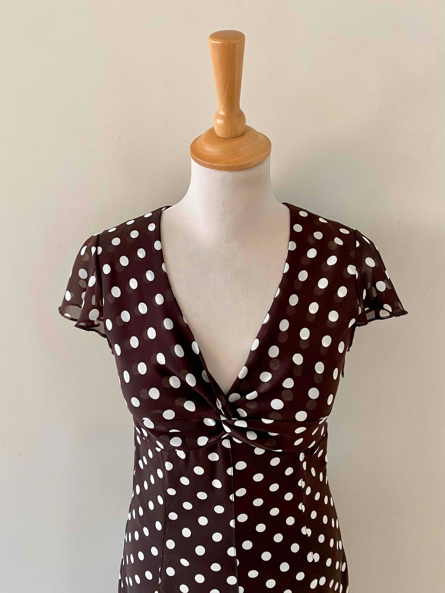 Mini robe à pois
