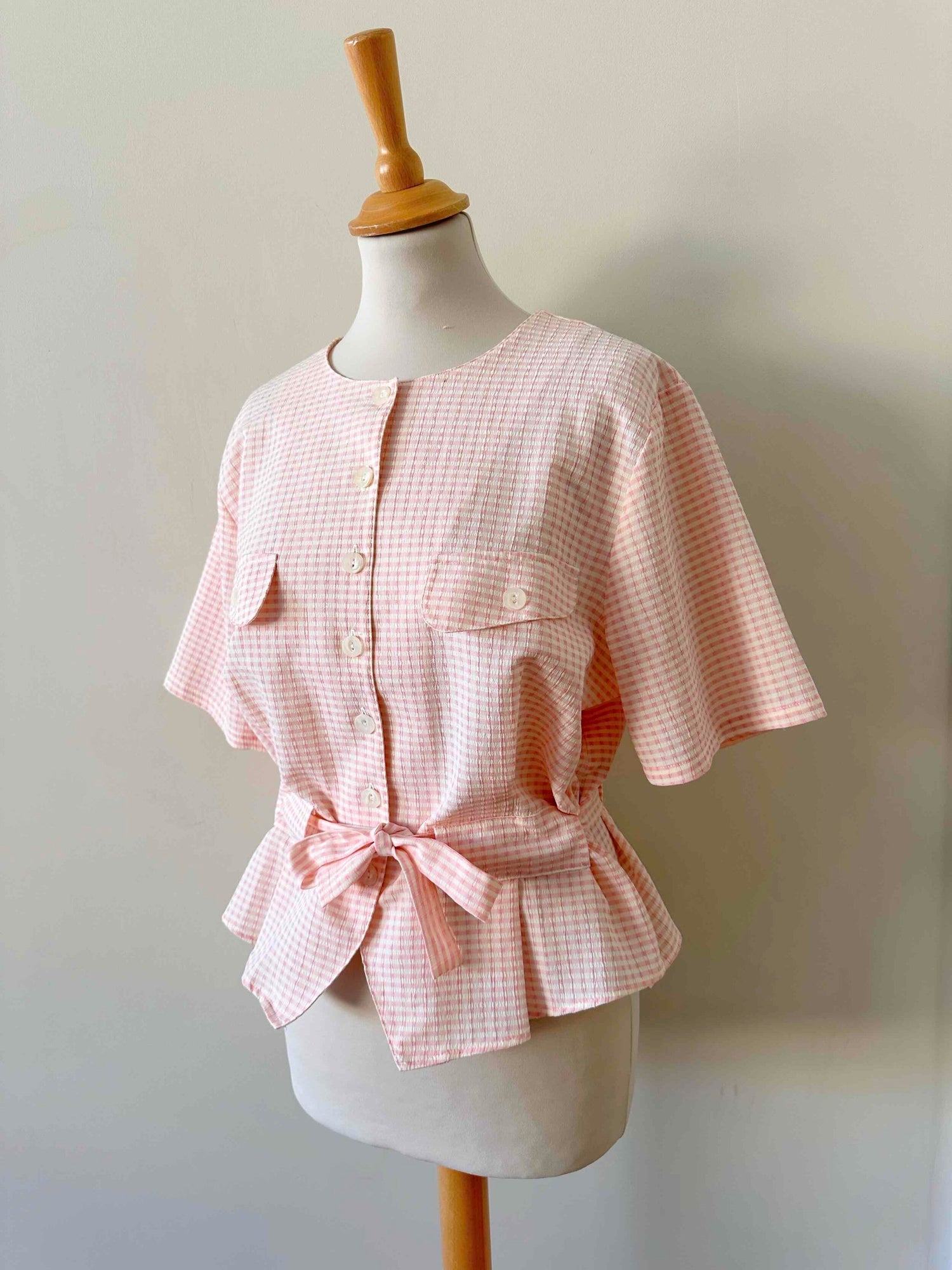 Vichy blouse