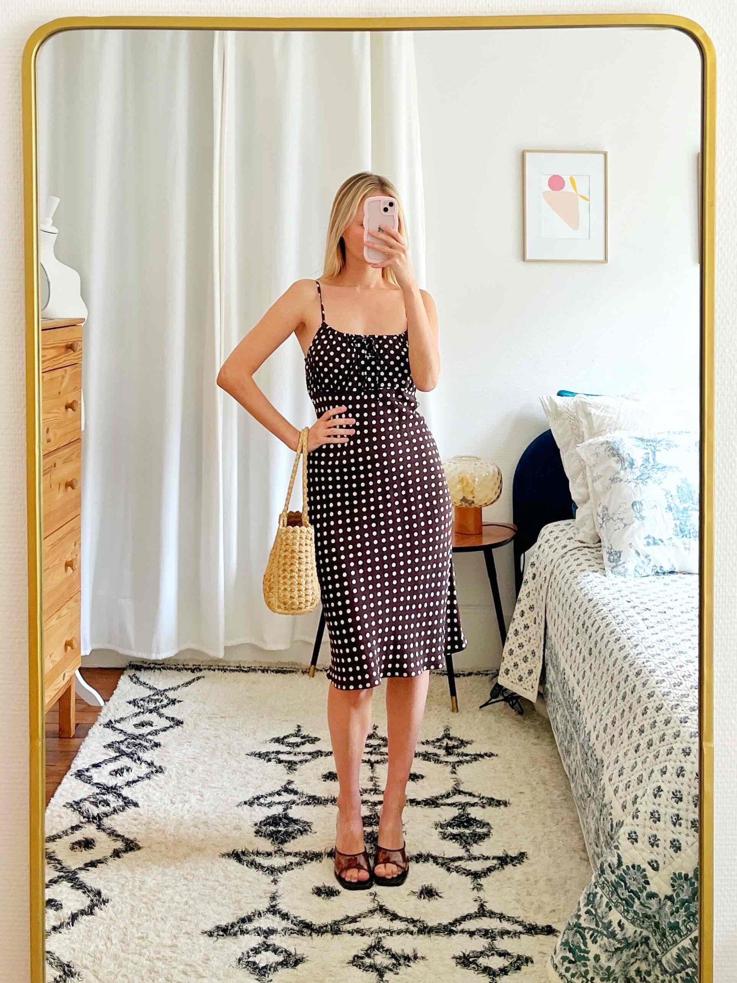 Polka dot dress
