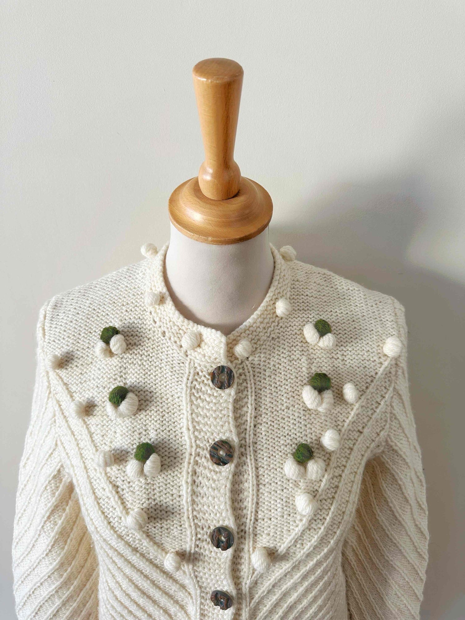 Cardigan en laine