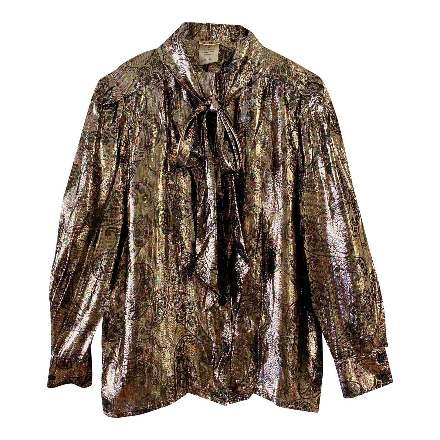 Lurex blouse by Courrèges