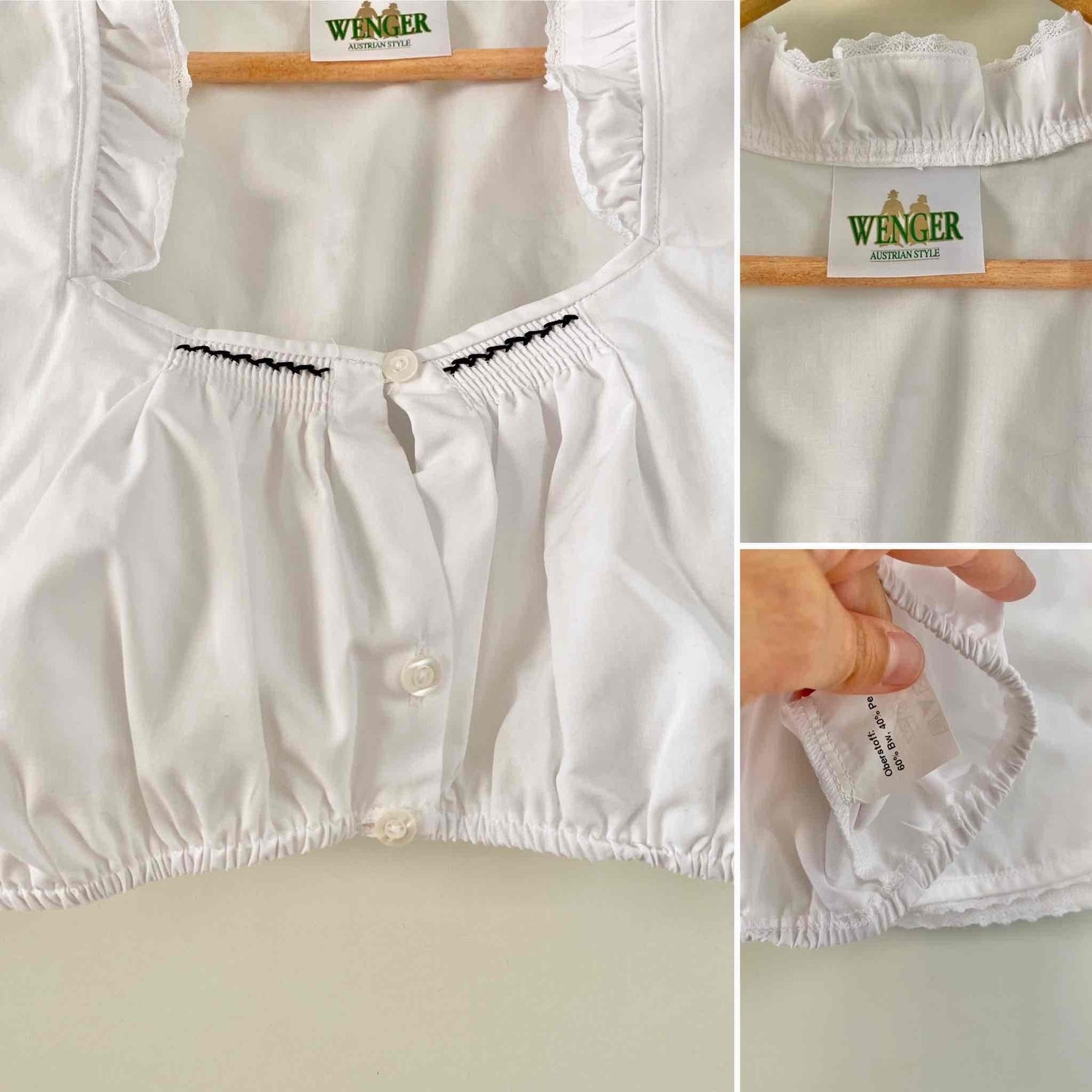 Crop top autrichien
