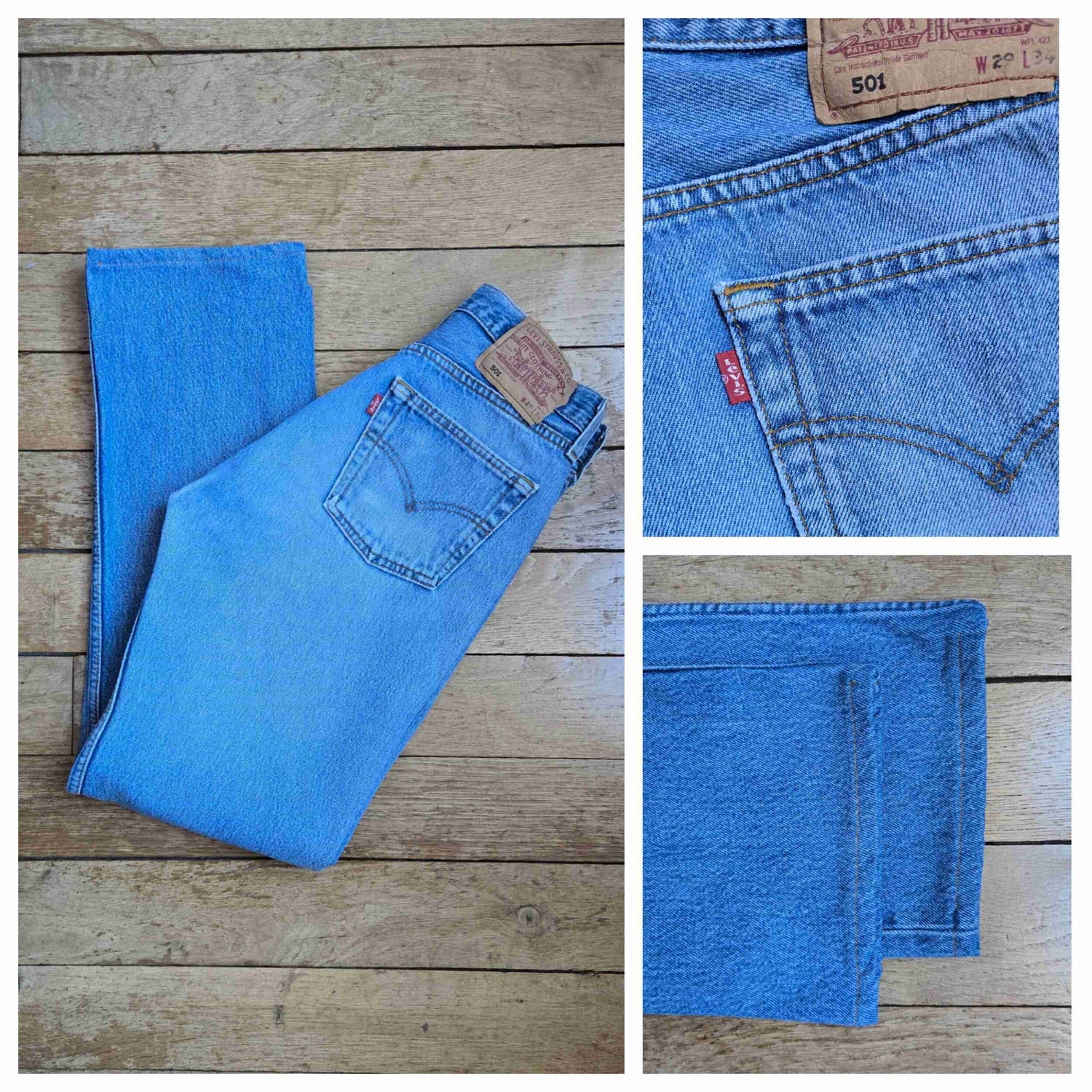Jean Levi's 501 W29 L34