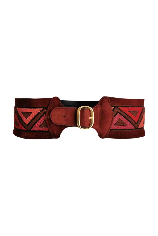 Ceinture en velours