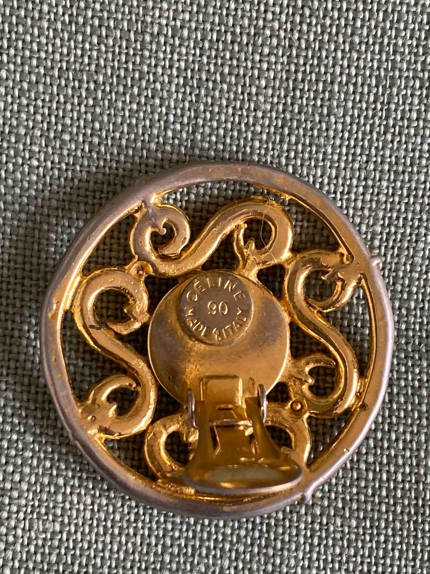 Celine clip-on earrings