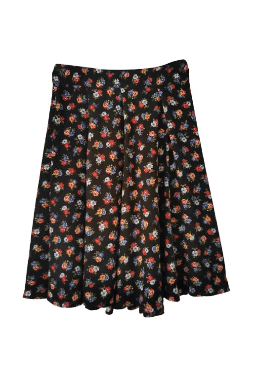 Viscose skirt
