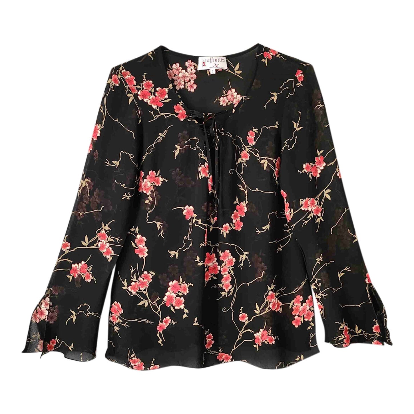 Blouse à fleurs