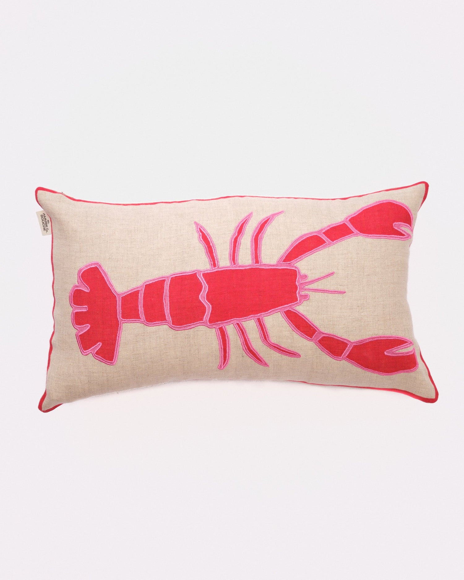 Lobster Rectangle Cushion Cover
