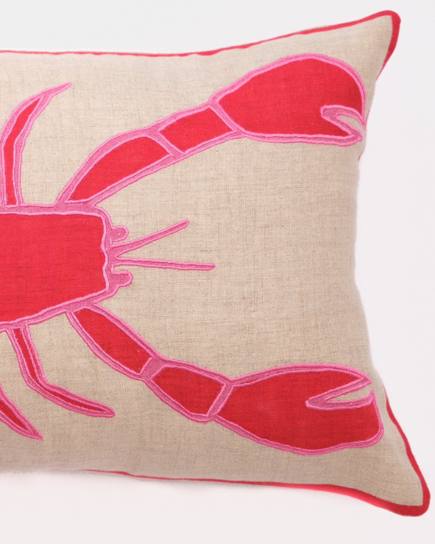 Lobster Rectangle Cushion Cover