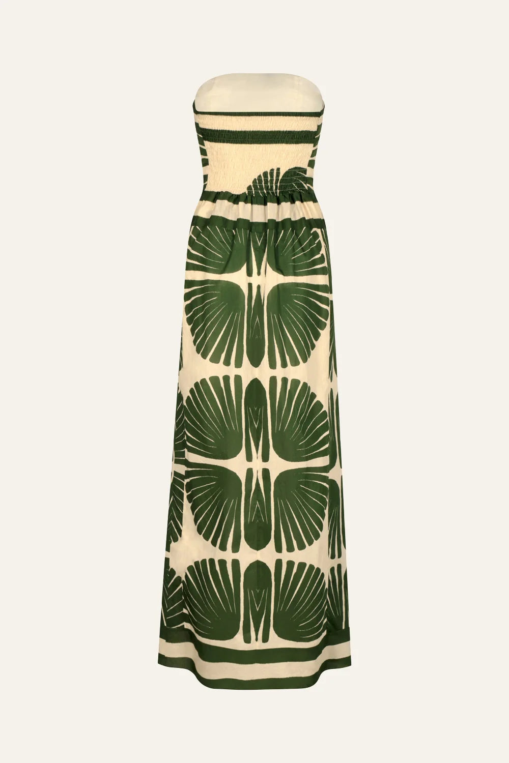 Ancient Peru Dress in Green - Johanna Ortiz