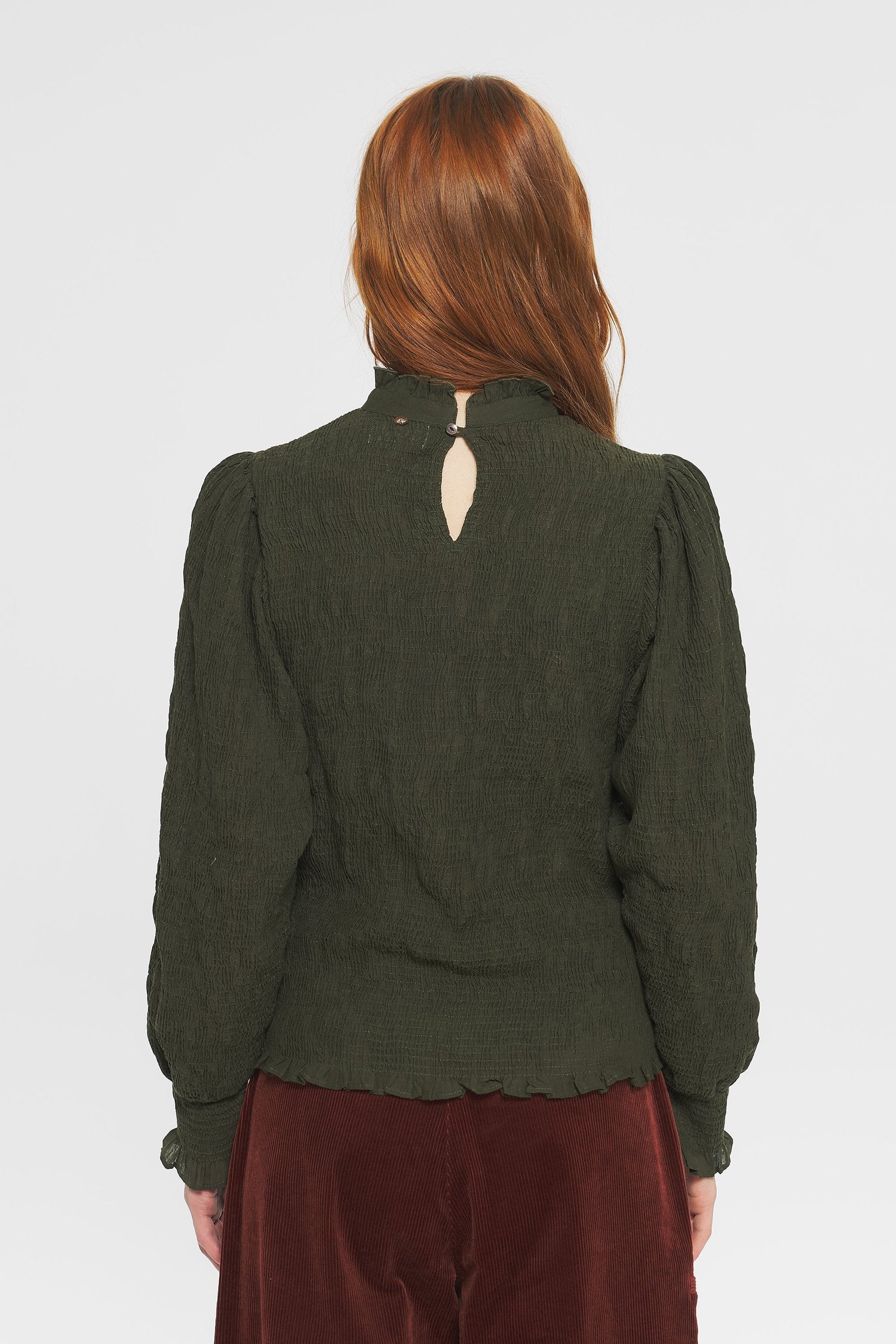 Chemisier smocké Angelie